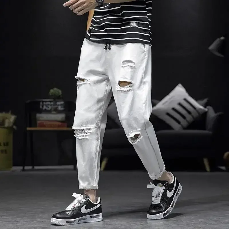 With Pockets Jeans for Men Harem 90s Streetwear Luxury Trousers 2025 Fashion Wide Leg Casual Designer Trend Xs Man Cowboy Pants
With Pockets Jeans for Men Harem 90s Streetwear Luxury Trousers 2025 Fashion Wide Leg Casual Designer Trend Xs Man Cowboy Pants