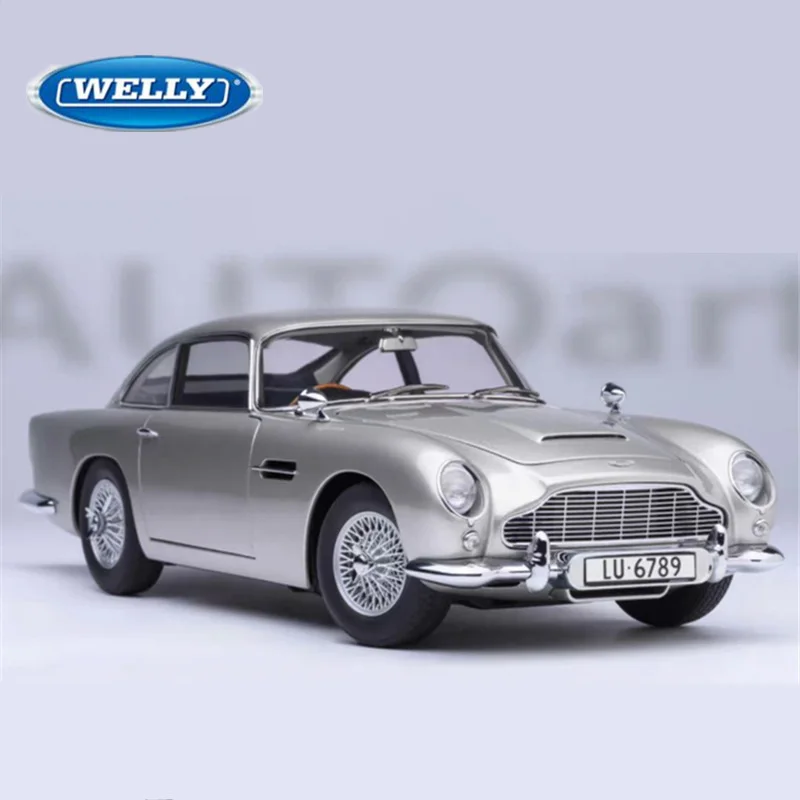 WELLY 1:24 Aston Martin DB5 Alloy Sports Car Model Simulation Diecasts Metal Classic Retro Old Vehicles Car Model Kids Toys Gift
WELLY 1:24 Aston Martin DB5 Alloy Sports Car Model Simulation Diecasts Metal Classic Retro Old Vehicles Car Model Kids Toys Gift