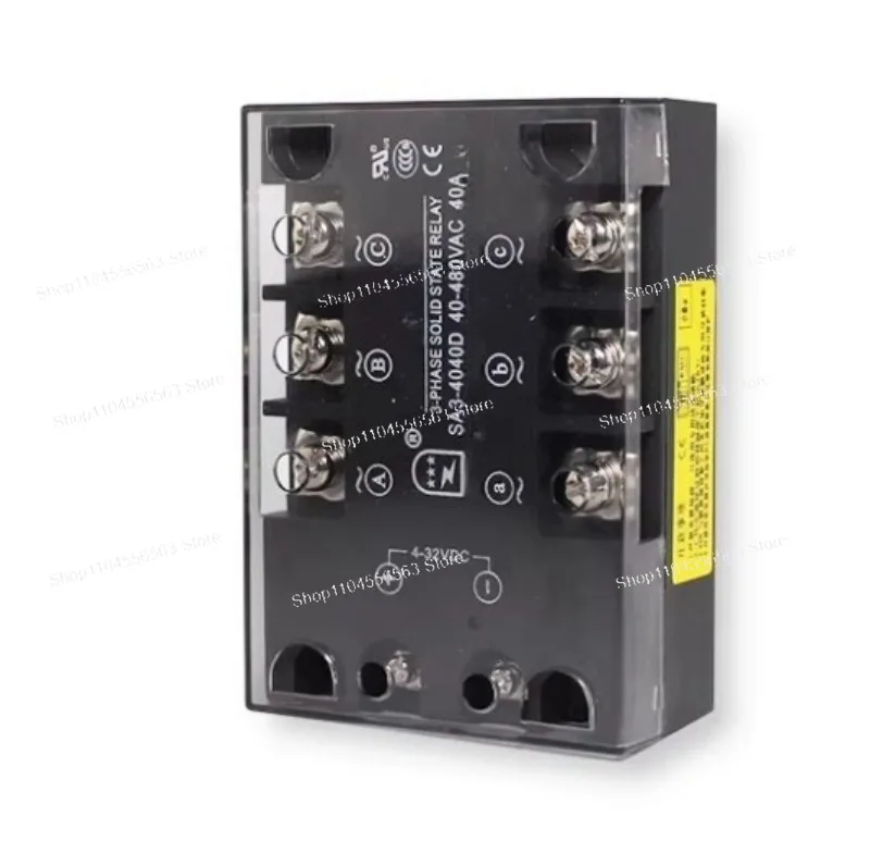 Трехфазное твердотельное реле DC-AC | Замена для SA340100D SA3-40100D 40120D | 100А 120А SSR
Трехфазное твердотельное реле DC-AC | Замена для SA340100D SA3-40100D 40120D | 100А 120А SSR