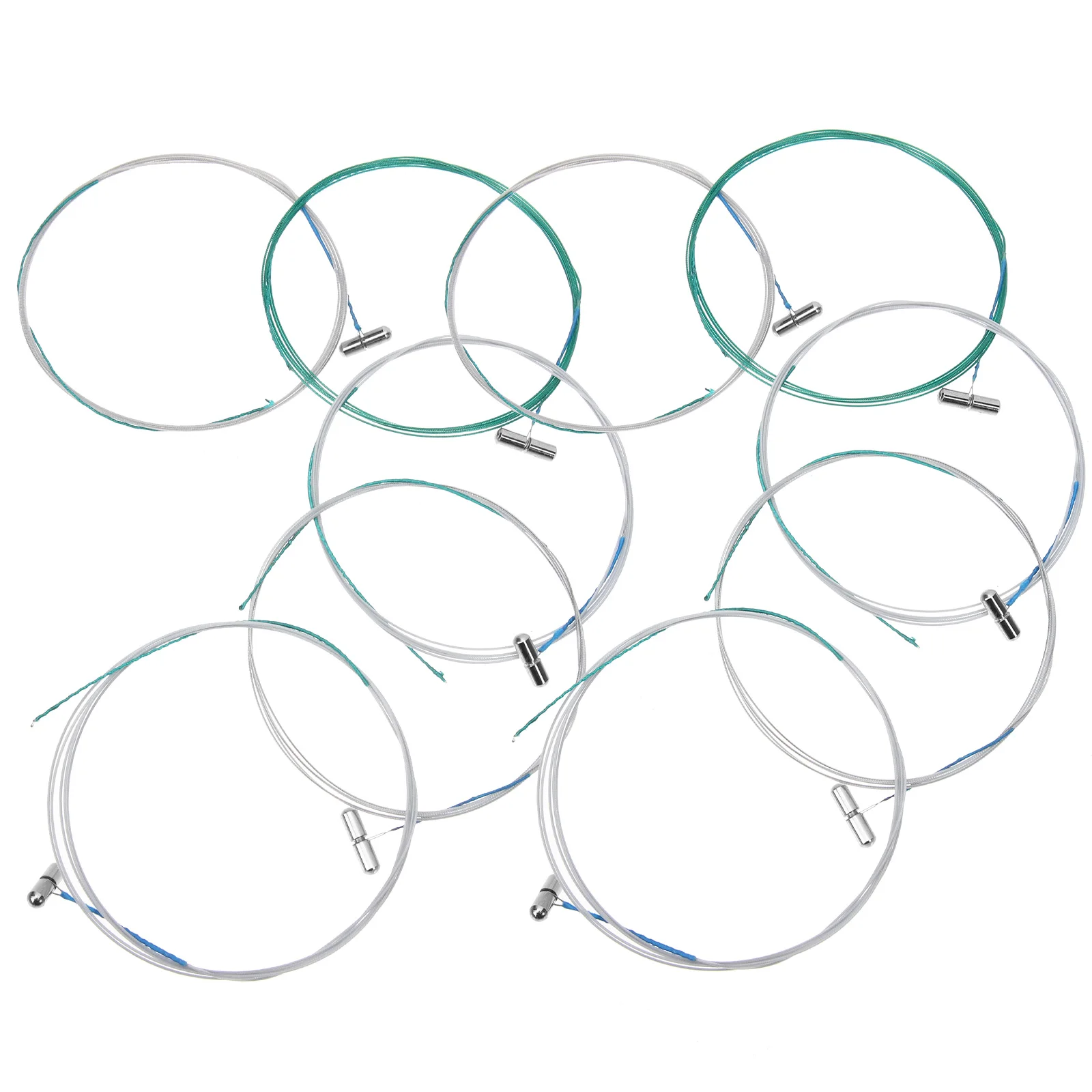 10 Pcs Guzheng Strings 1-5 String Set Musical Instrument Accessories Acoustic Strings Professional Metal Replacement Part
10 Pcs Guzheng Strings 1-5 String Set Musical Instrument Accessories Acoustic Strings Professional Metal Replacement Part
