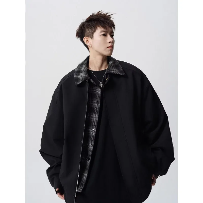 Мужская куртка для рыбалки, осенне-зимняя новая повседневная лоскутная куртка из двух предметов, высококачественная куртка с лацканами в стиле ретро, коричневая летная куртка
Мужская куртка для рыбалки, осенне-зимняя новая повседневная лоскутная куртка из двух предметов, высококачественная куртка с лацканами в стиле ретро, коричневая летная куртка