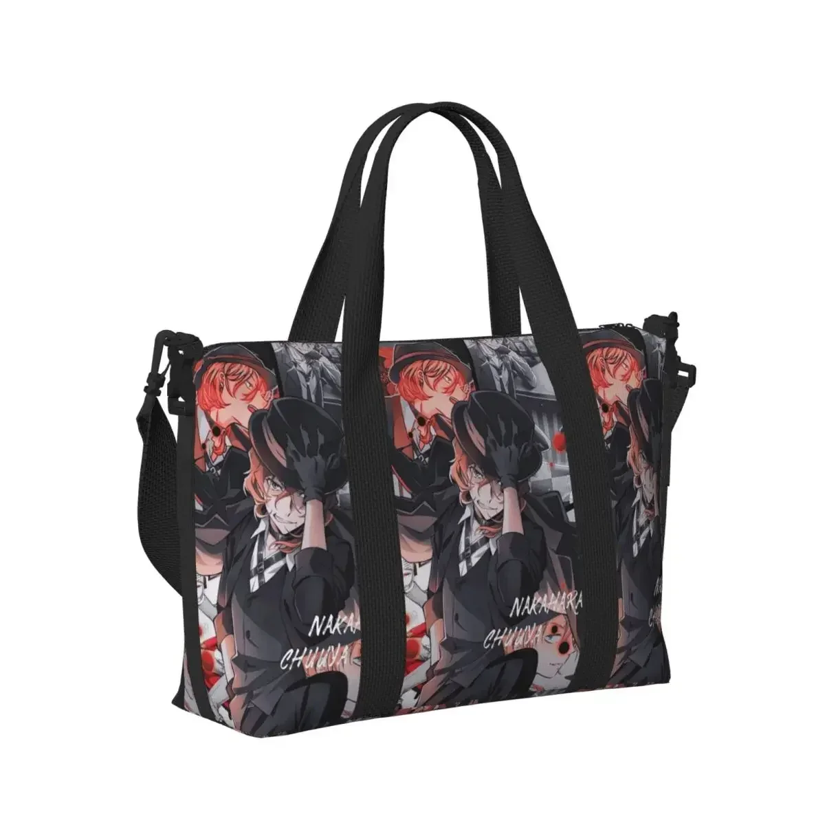 Bungou Stray Dogs Nakajima Atsushi TV Series Chuuya Nakahara Beach Travel Bag Tote Bag for Gym Yoga Shopping Duffle Shoulder Bag
Bungou Stray Dogs Nakajima Atsushi TV Series Chuuya Nakahara Beach Travel Bag Tote Bag for Gym Yoga Shopping Duffle Shoulder Bag