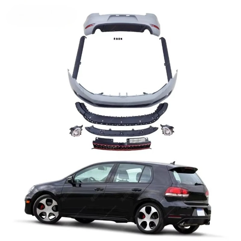 Auto Parts Car Body Kit for Volkswagens VW Golf 6 Upgrade to GTI Style Bodykit
Auto Parts Car Body Kit for Volkswagens VW Golf 6 Upgrade to GTI Style Bodykit