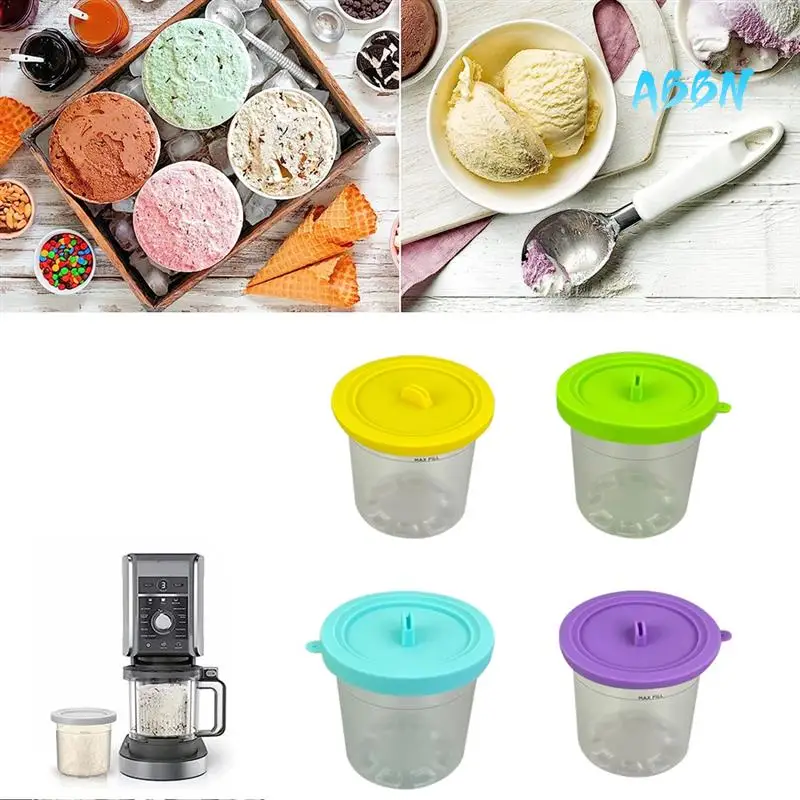 ABBN-4PCS Ice Cream Pints With Lids For Ninja NC299AMZ & NC300S Series XSKPLID2CD Creami Ice Cream Makers Dishwasher Safe Access
ABBN-4PCS Ice Cream Pints With Lids For Ninja NC299AMZ & NC300S Series XSKPLID2CD Creami Ice Cream Makers Dishwasher Safe Access