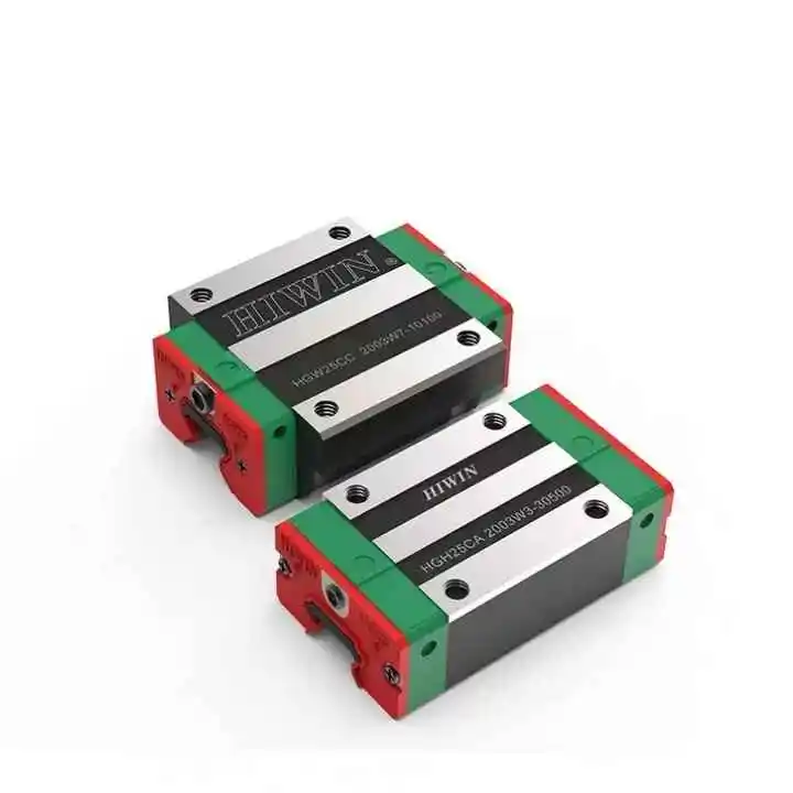Hiwin HGH15CA Linear Guide Slider, 10 pieces per pack
Hiwin HGH15CA Linear Guide Slider, 10 pieces per pack