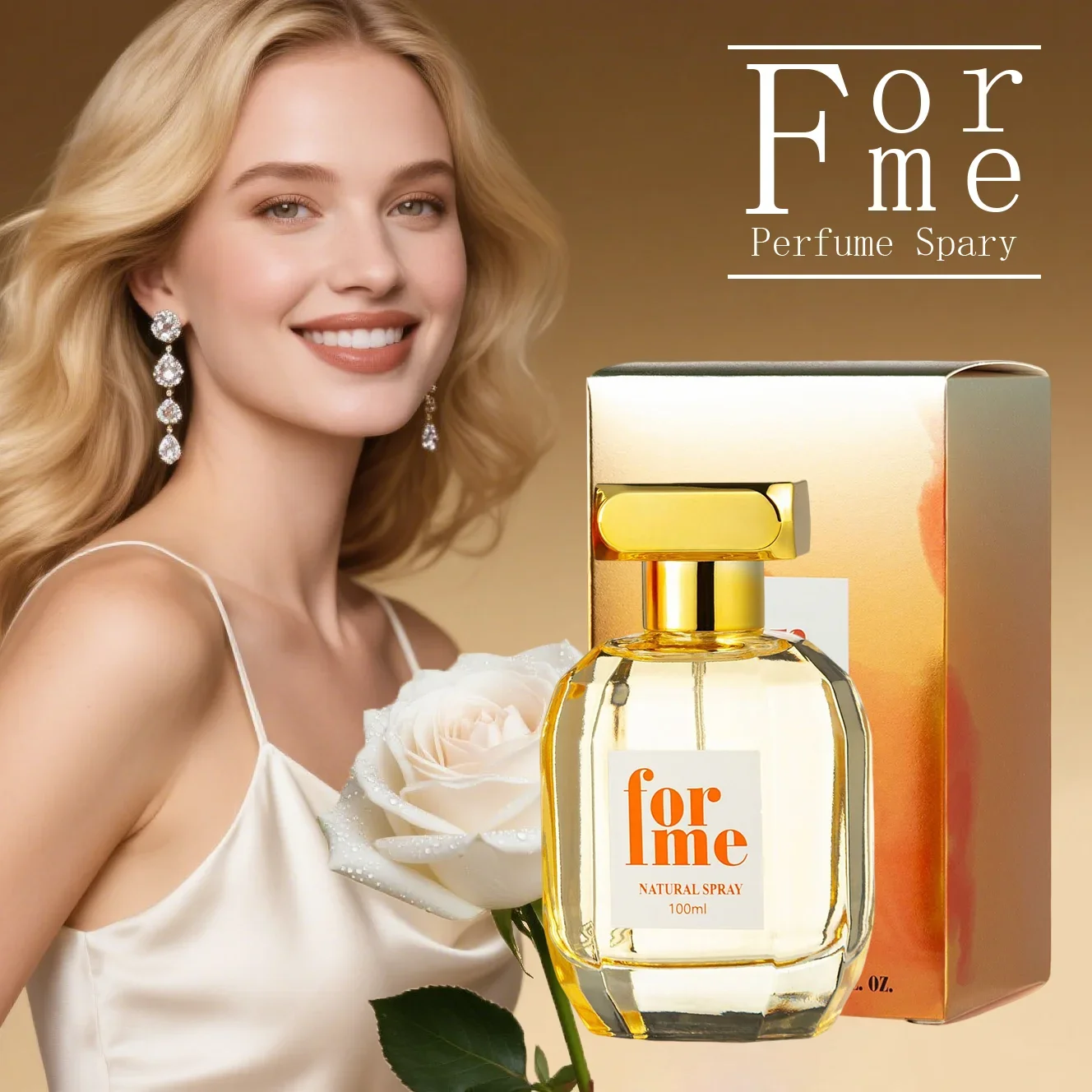 Women's Perfume Spray Long Lasting, Natural Floral Fruity Sandalwood Vanilla, 100ML Large Capacity, pheromones perfume for women 
Women's Perfume Spray Long Lasting, Natural Floral Fruity Sandalwood Vanilla, 100ML Large Capacity, pheromones perfume for women