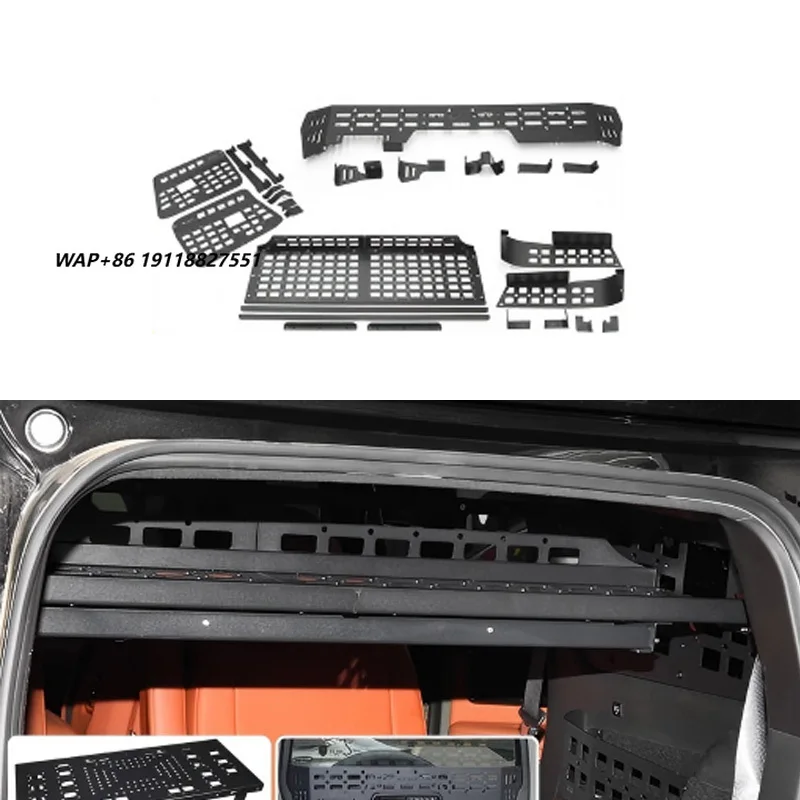 Rear Tailgate Storage Rack, Aluminum Trunk Storage Box, Interior Tailgate Modification Part for Rox 01 Car Accessories
Rear Tailgate Storage Rack, Aluminum Trunk Storage Box, Interior Tailgate Modification Part for Rox 01 Car Accessories