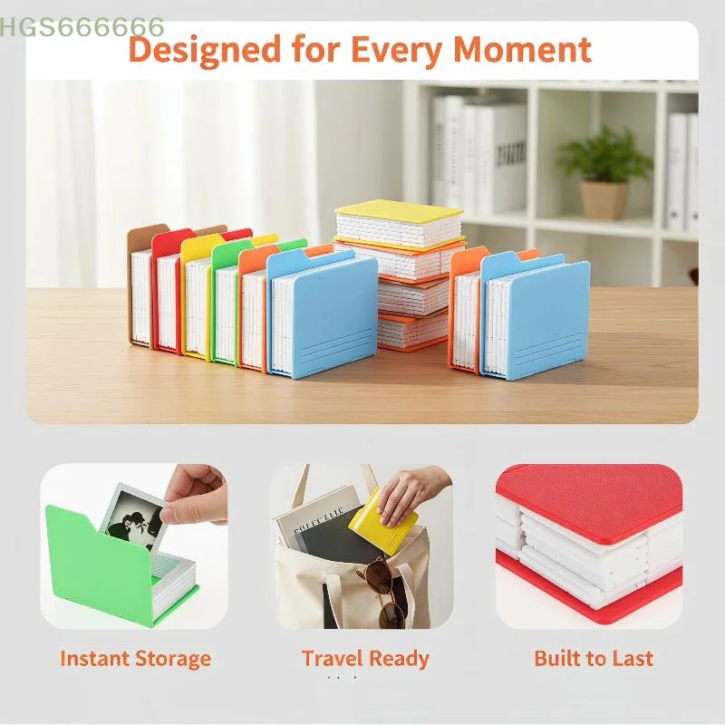 Stylish Folding Photo Album for Instax Mini Photos with High-Quality Materials
Stylish Folding Photo Album for Instax Mini Photos with High-Quality Materials