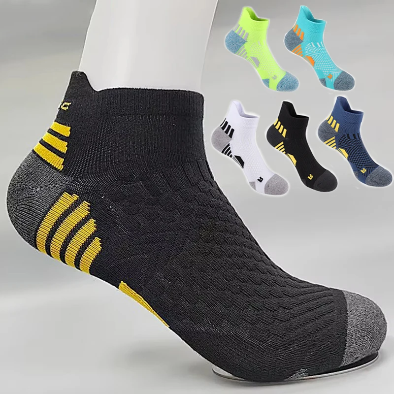 Marathon Running Sports Sock Men Women Professional Breathable Fitness Crew Socks Cushioned Short Tube Low Cut Boat Ankle Socks
Marathon Running Sports Sock Men Women Professional Breathable Fitness Crew Socks Cushioned Short Tube Low Cut Boat Ankle Socks