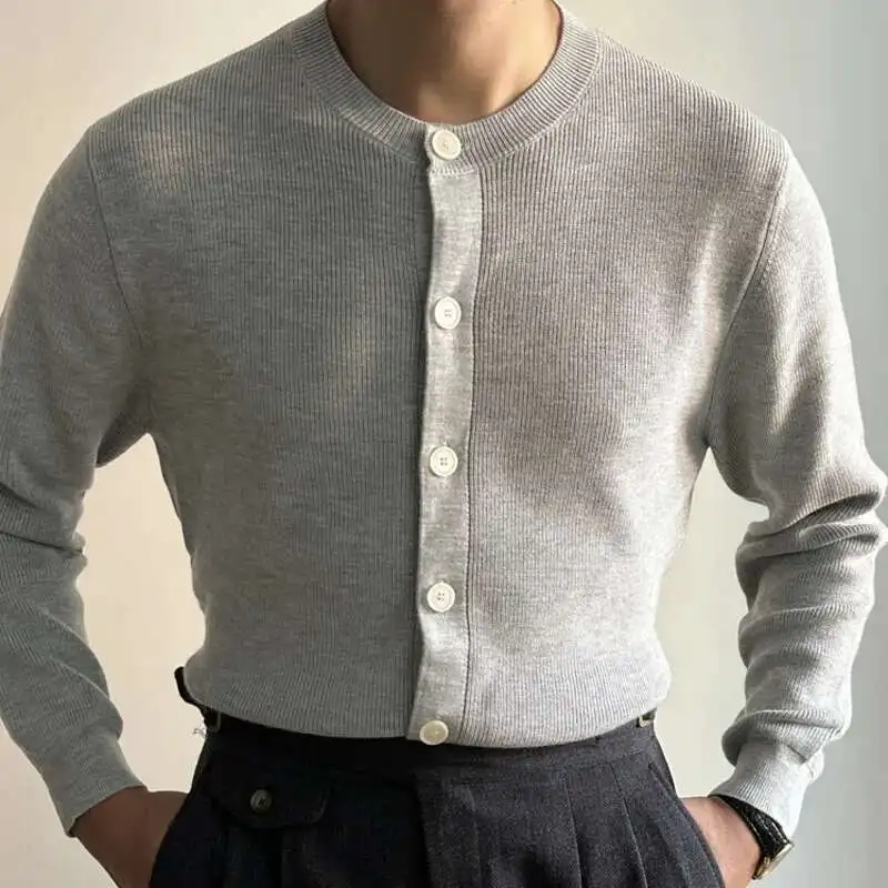 Autumn British Wool Stand Up Collar Knitted Cardigan Men Italian Style Warm Casual Base Mens Sweaters Shirt Trendymen Clothing
Autumn British Wool Stand Up Collar Knitted Cardigan Men Italian Style Warm Casual Base Mens Sweaters Shirt Trendymen Clothing