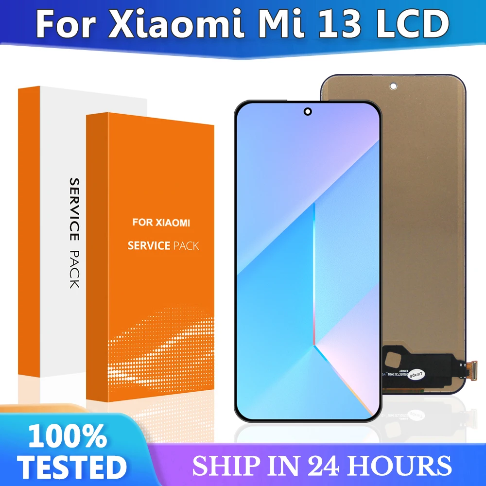 TFT For Xiaomi MI 13 LCD Display Touch Screen Digitizer Assembly Replacement For Mi 13 2211133C Display Screen Repair Parts
TFT For Xiaomi MI 13 LCD Display Touch Screen Digitizer Assembly Replacement For Mi 13 2211133C Display Screen Repair Parts