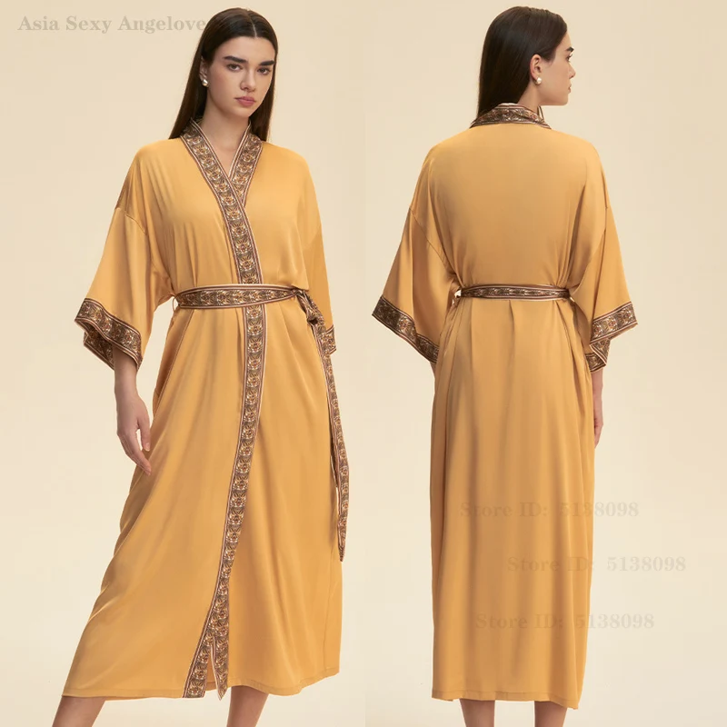 Женский длинный халат, домашний халат, элегантная ночная рубашка, сексуальное кимоно, халат, одежда для сна, свободная повседневная шелковистая атласная домашняя одежда, одежда для дома
Женский длинный халат, домашний халат, элегантная ночная рубашка, сексуальное кимоно, халат, одежда для сна, свободная повседневная шелковистая атласная домашняя одежда, одежда для дома