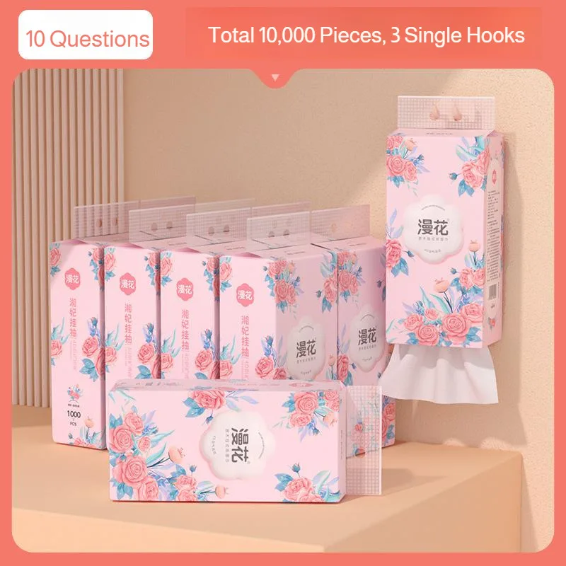 Manhua Hanging Tissue Paper 250 Sheets Per Pack Thickened Soft Multi-Layer Absorbent Household Facial Napkins Wall Mounted
Manhua Hanging Tissue Paper 250 Sheets Per Pack Thickened Soft Multi-Layer Absorbent Household Facial Napkins Wall Mounted