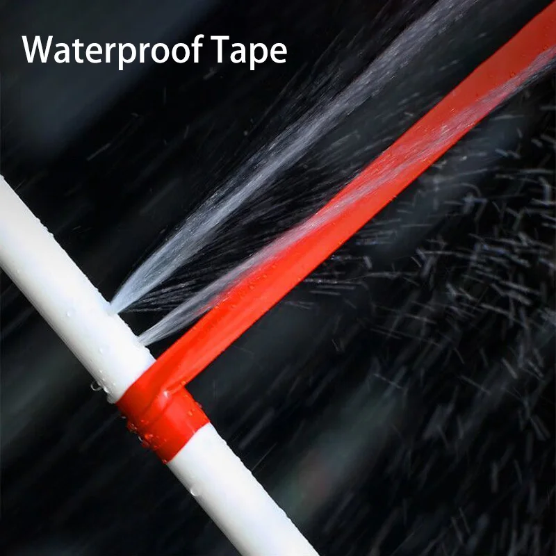1Roll red Self-adhesive Waterproof Tape With High Pressure Resistance And Strong Leak-stopping And Water-stopping Repair
1Roll red Self-adhesive Waterproof Tape With High Pressure Resistance And Strong Leak-stopping And Water-stopping Repair