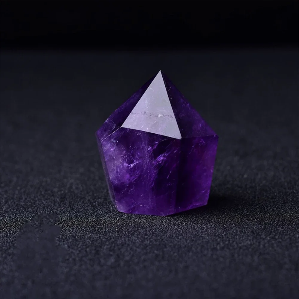 1Pc Natural Amethyst Healing Crystal Point Reiki Wand Hexagonal Purple Tower Chakra Meditation Therapy Home Decor
1Pc Natural Amethyst Healing Crystal Point Reiki Wand Hexagonal Purple Tower Chakra Meditation Therapy Home Decor