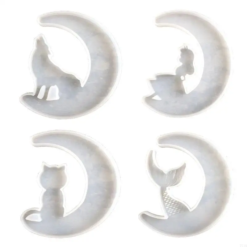77JB Keychain Necklace Casting Mold Handicrafts Hanging Moon Pendant Silicone Mold
77JB Keychain Necklace Casting Mold Handicrafts Hanging Moon Pendant Silicone Mold