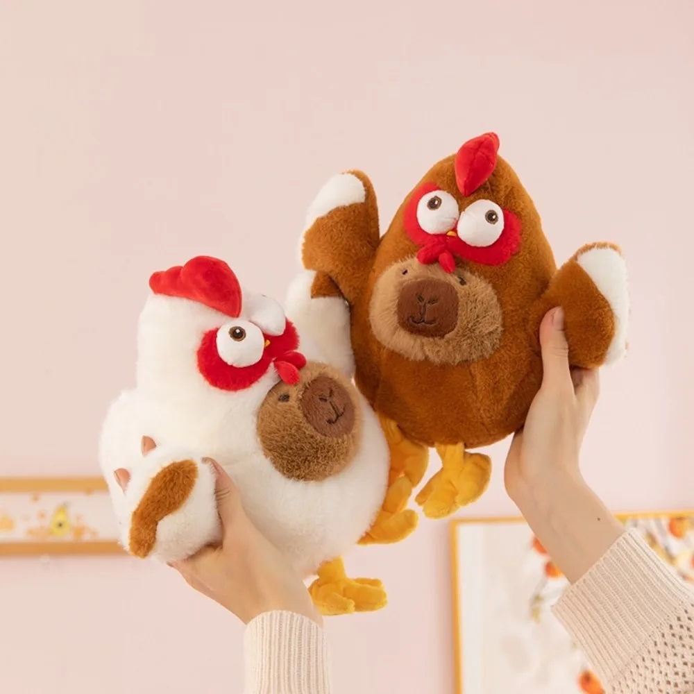 Hen Chicken Capybara Plush Toy Soft Brown Chicken Capybara Cotton Doll Animal Fluffy Capybara Stuffed Doll Christmas Gift
Hen Chicken Capybara Plush Toy Soft Brown Chicken Capybara Cotton Doll Animal Fluffy Capybara Stuffed Doll Christmas Gift