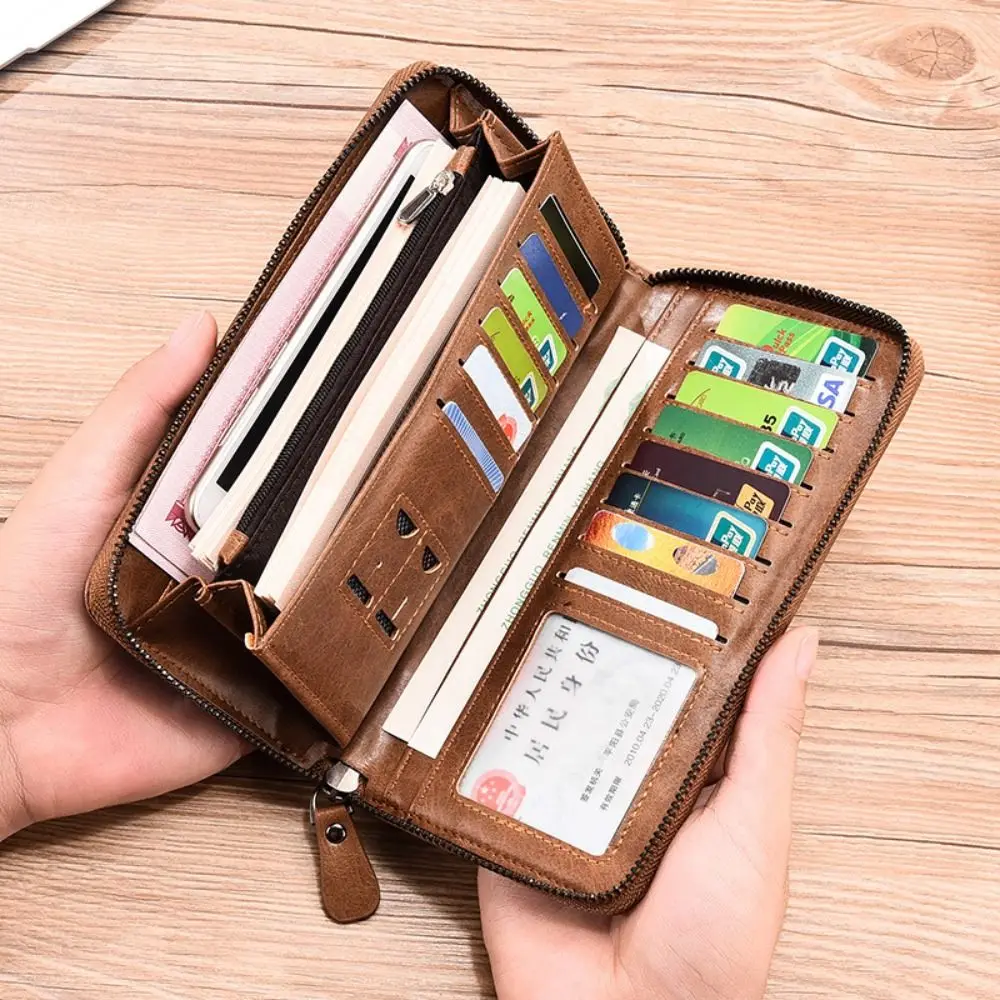 Creative Purse Long Zipper Wallet Card Brand Coin Purse Business Clutch Bag Large Capacity ID Card Holder Women
Creative Purse Long Zipper Wallet Card Brand Coin Purse Business Clutch Bag Large Capacity ID Card Holder Women
