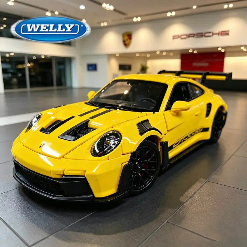 Welly 1:24 Porsche 911 GT3 RS Alloy Sports Car Model Diecast Metal Track Racing Car Vehicles Model Simulation Childrens Toy Gift
Welly 1:24 Porsche 911 GT3 RS Alloy Sports Car Model Diecast Metal Track Racing Car Vehicles Model Simulation Childrens Toy Gift
