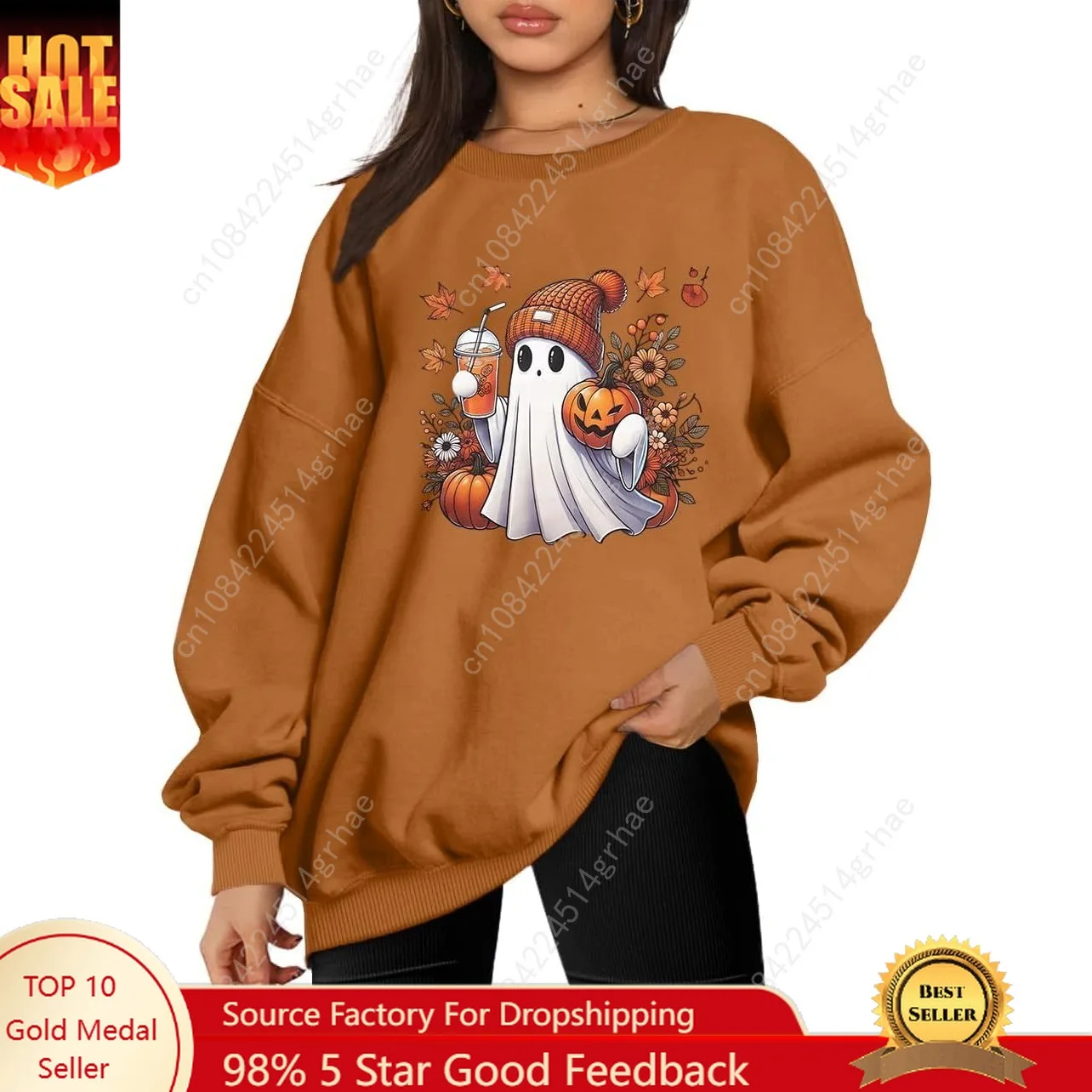 Halloween Sweatshirts Women Cute Ghost Shirt: Oversized Coffee Lover Fall Pumpkin Sweater Spooky Hoodie Top
Halloween Sweatshirts Women Cute Ghost Shirt: Oversized Coffee Lover Fall Pumpkin Sweater Spooky Hoodie Top