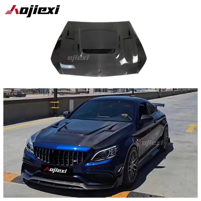 FOR Hight Quality IMP Style Carbon Fiber Engine Hood for C-class C63 W205 2015-2021 Carbor Fiber Bonnet Cover Body
FOR Hight Quality IMP Style Carbon Fiber Engine Hood for C-class C63 W205 2015-2021 Carbor Fiber Bonnet Cover Body