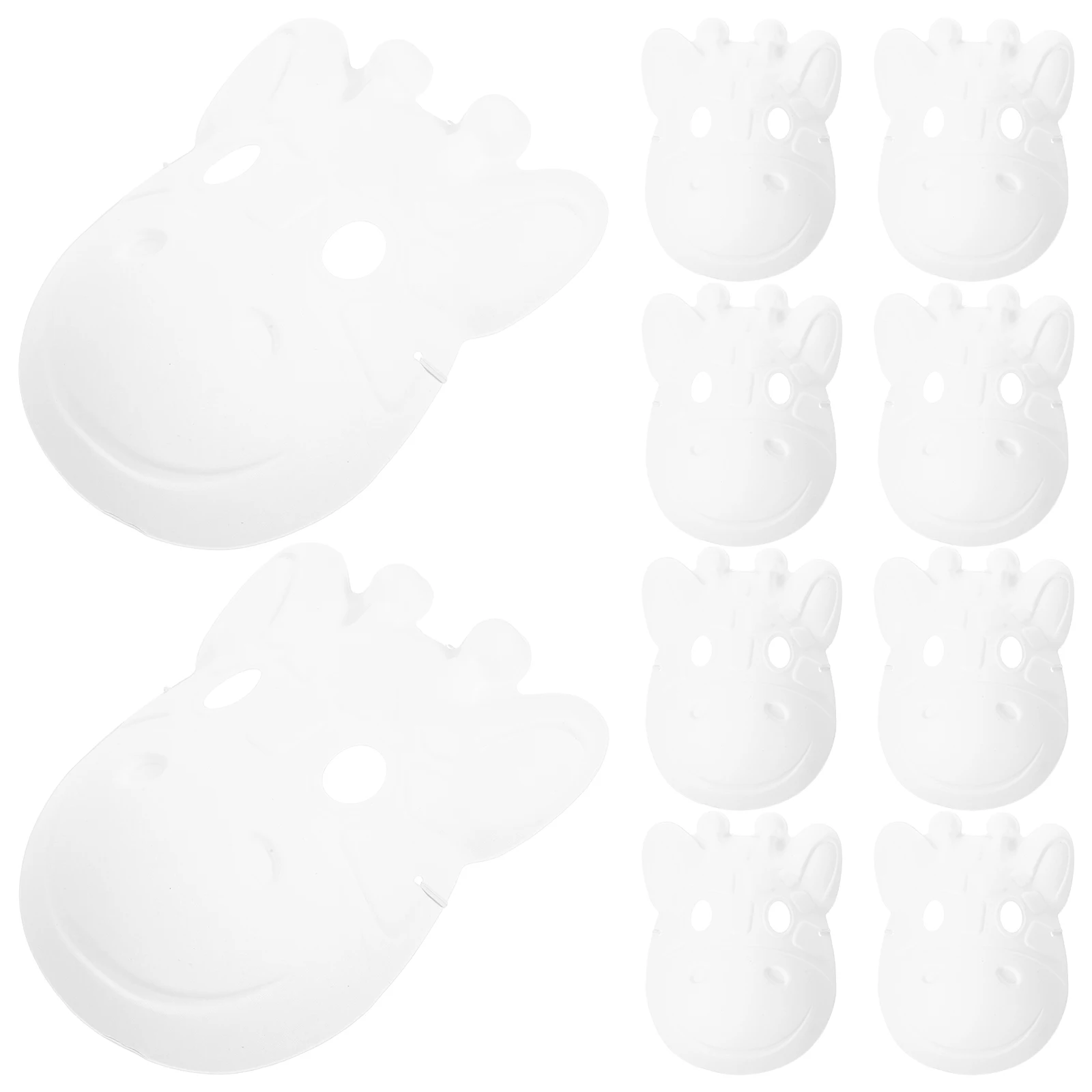 10 Pcs H Painted Mask Blank White DIY Paper Deer Masks for Halloween Costume Animal Masquerade Kids Activities Christmas Craft
10 Pcs H Painted Mask Blank White DIY Paper Deer Masks for Halloween Costume Animal Masquerade Kids Activities Christmas Craft