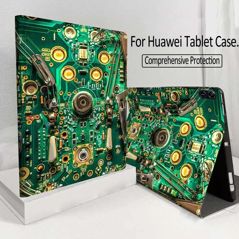 Fashion technology pattern For Huawei MatePad M5 T5 SE 11 Pro Honor Tab 5 V7 V8 X9 GT 10.1 10.8 Inch Tablet Case
Fashion technology pattern For Huawei MatePad M5 T5 SE 11 Pro Honor Tab 5 V7 V8 X9 GT 10.1 10.8 Inch Tablet Case