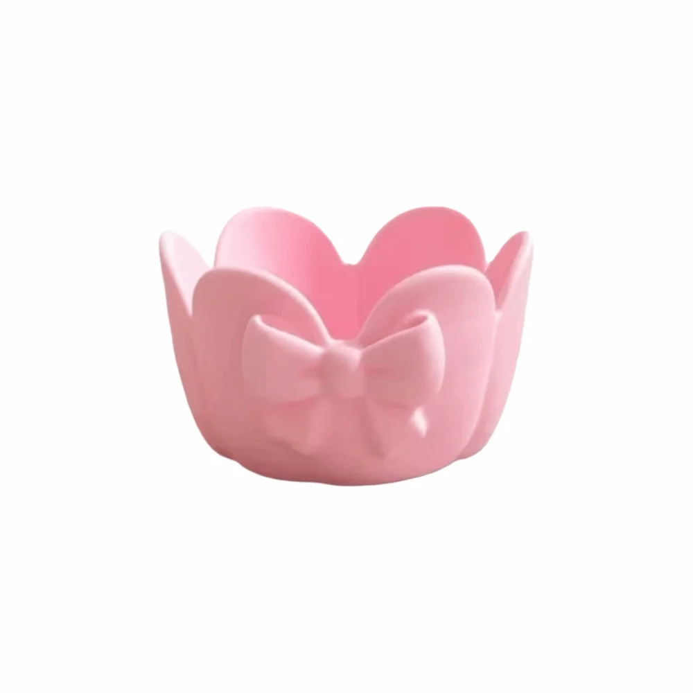 Plastic Material Bowknot Storage Dish Pure White Simple Design Jewelry Tray Decorative Cute Style Key Storage Box Bedroom
Plastic Material Bowknot Storage Dish Pure White Simple Design Jewelry Tray Decorative Cute Style Key Storage Box Bedroom