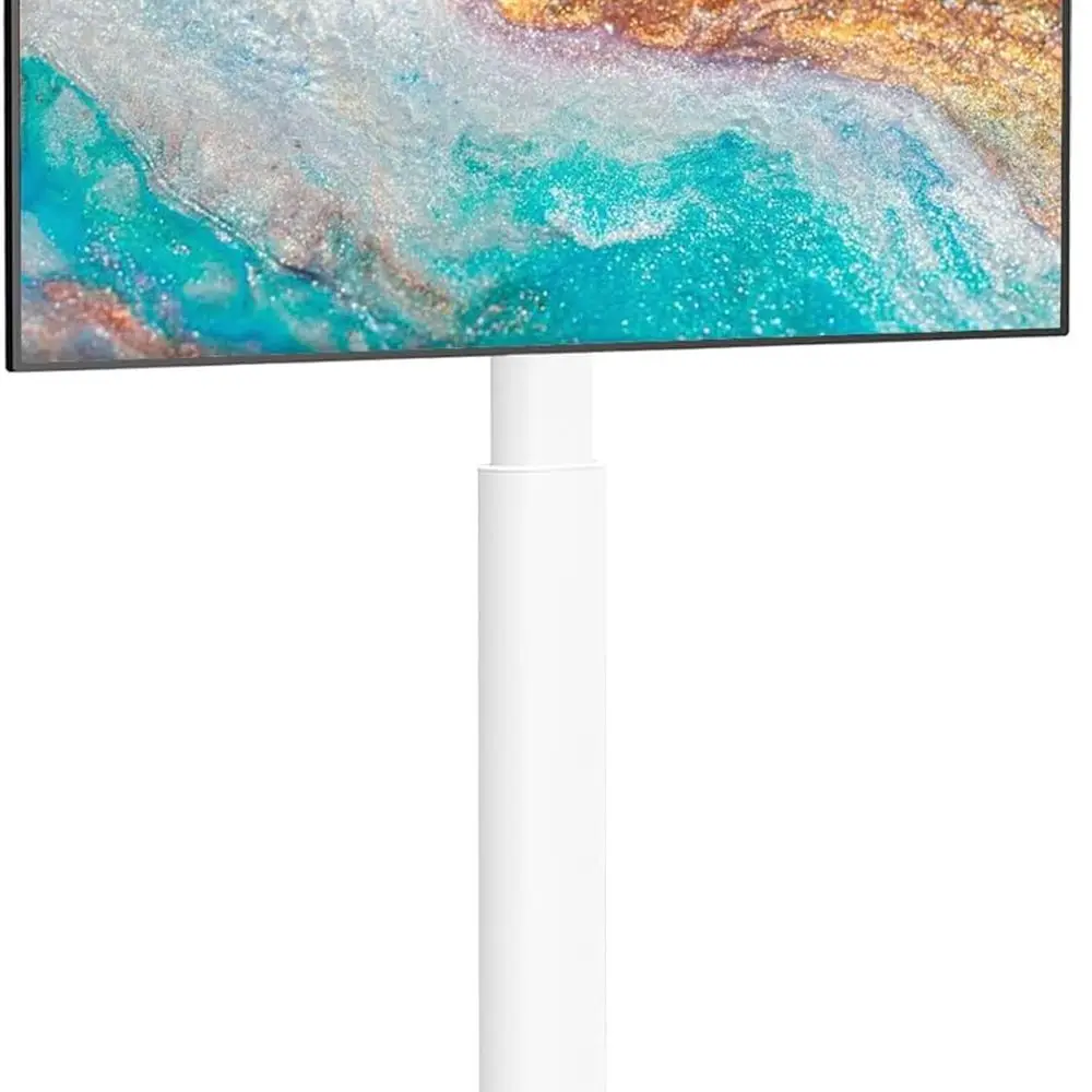 Портативная поворотная подставка для телевизоров диагональю 32–65 дюймов, высокая мобильная тележка на колесах, универсальная напольная подставка для угла, спальни, гостиной,
Портативная поворотная подставка для телевизоров диагональю 32–65 дюймов, высокая мобильная тележка на колесах, универсальная напольная подставка для угла, спальни, гостиной,