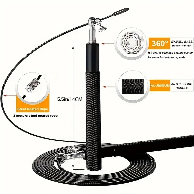 Professional Sports Jump Rope For Adult Fitness Weight Loss Specialized For Student Physical Education College Entrance Vibrator
Professional Sports Jump Rope For Adult Fitness Weight Loss Specialized For Student Physical Education College Entrance Vibrator