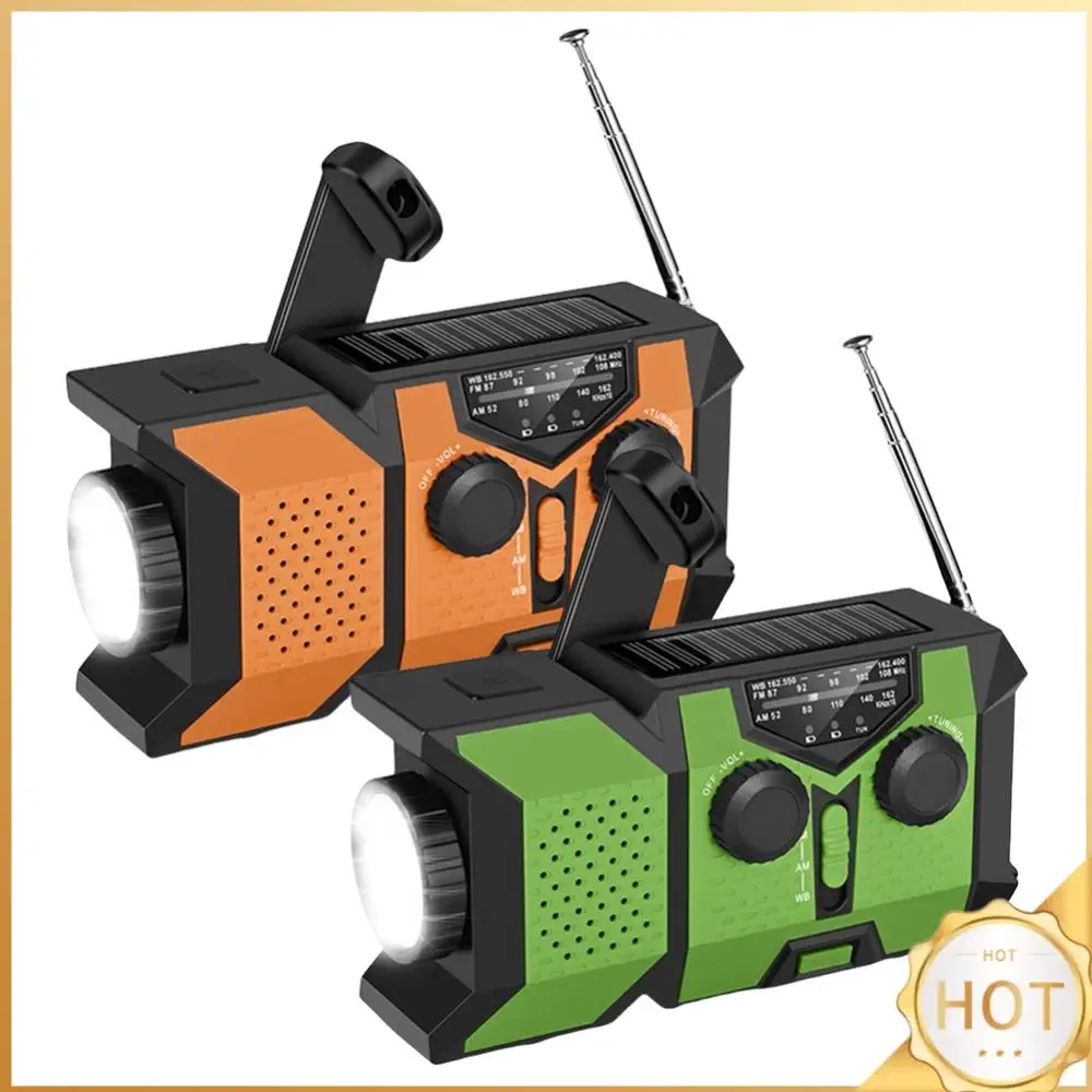 Emergency Hand Crank Radio Solar Powered Radio with Power Bank SOS Alarm Flashlight Solar Radio for Indoor Outdoor Emergencies
Emergency Hand Crank Radio Solar Powered Radio with Power Bank SOS Alarm Flashlight Solar Radio for Indoor Outdoor Emergencies