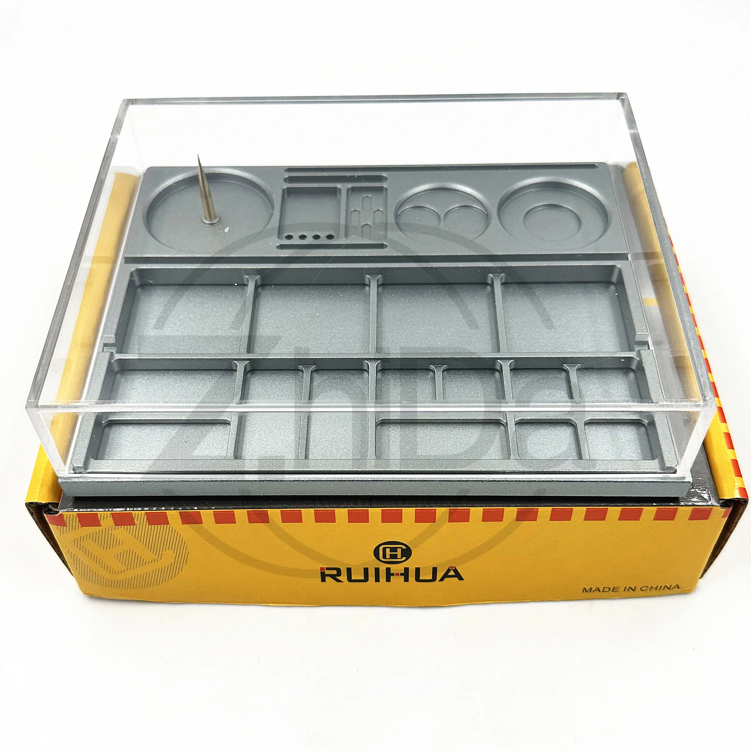 Acrylic Transparent Watch Repair Parts Box - Dust-Proof Storage for Watch Movements & Mobile Phone Repair
Acrylic Transparent Watch Repair Parts Box - Dust-Proof Storage for Watch Movements & Mobile Phone Repair