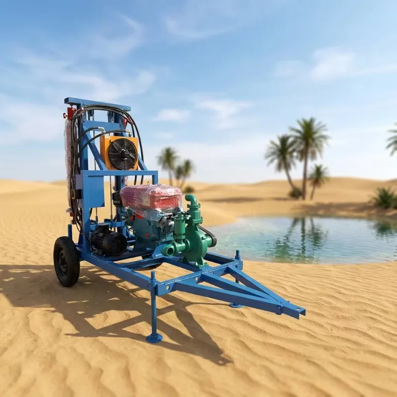 Customized Hydraulic Portable Well Water Borehole Drilling Rigs for Sale Small Deep Hole Drilling Machine for Water Wells 200 m
Customized Hydraulic Portable Well Water Borehole Drilling Rigs for Sale Small Deep Hole Drilling Machine for Water Wells 200 m