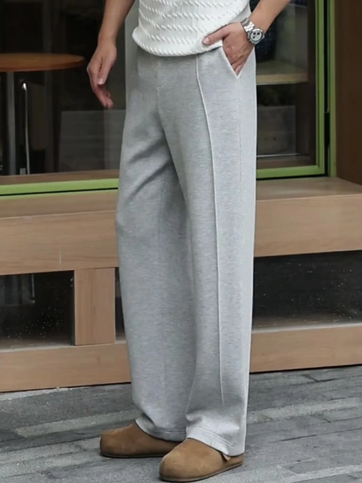 Ice Silk Cool Sensation Modal Casual Pants Men's Thin Straight Leg Breathable Skin-Friendly Air Conditioning Pants Summer
Ice Silk Cool Sensation Modal Casual Pants Men's Thin Straight Leg Breathable Skin-Friendly Air Conditioning Pants Summer