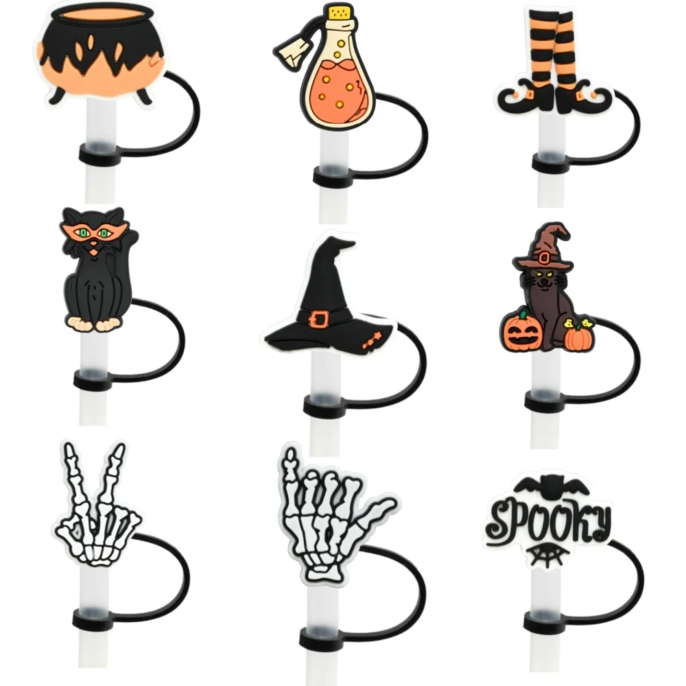 1-9 шт., крышка для соломы серии Хэллоуина, 10 мм, заглушка для соломы, экологически чистая брызгозащищенная чашка для питья, подвески, подвеска, подарок для домашней вечеринки
1-9 шт., крышка для соломы серии Хэллоуина, 10 мм, заглушка для соломы, экологически чистая брызгозащищенная чашка для питья, подвески, подвеска, подарок для домашней вечеринки