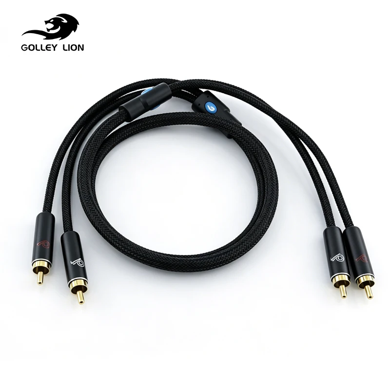 2RCA to 2RCA Stereo Audio Cable with Nylon Braid Gold-Plated Connectors, for Home Theater, HDTV, Gaming Consoles, Hi-Fi Systems
2RCA to 2RCA Stereo Audio Cable with Nylon Braid Gold-Plated Connectors, for Home Theater, HDTV, Gaming Consoles, Hi-Fi Systems