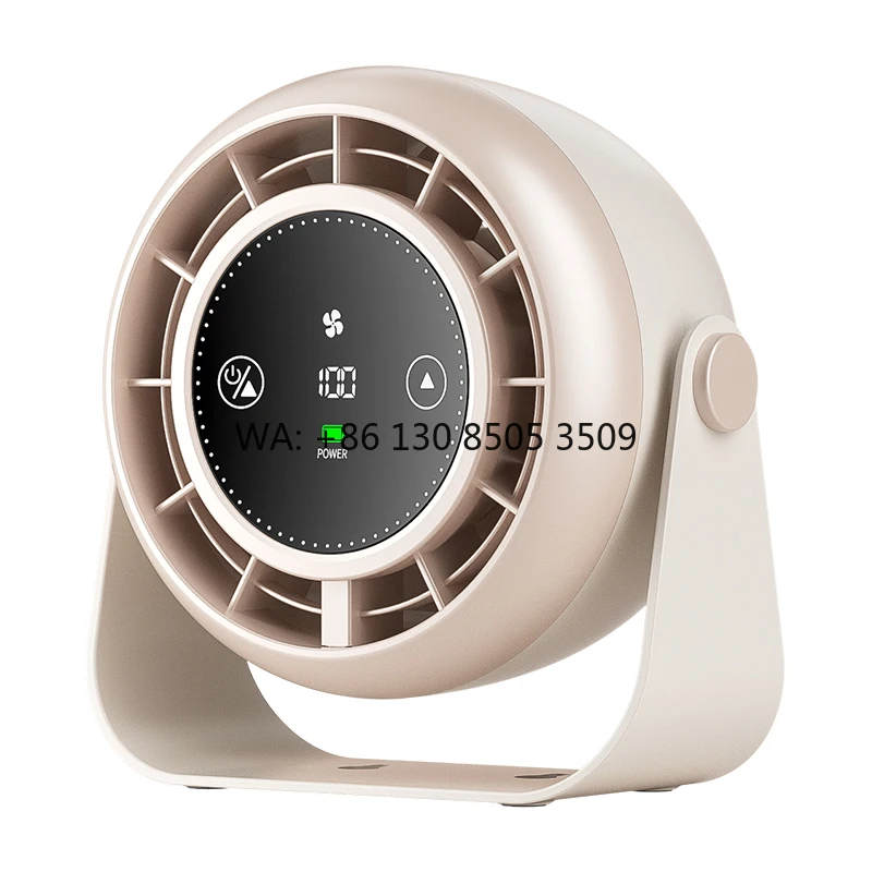Factory 2025 Desktop Fan 3000 mAh With Digital Display, Touch Screen Control Usb Charging, Camping Desktop Fan
Factory 2025 Desktop Fan 3000 mAh With Digital Display, Touch Screen Control Usb Charging, Camping Desktop Fan