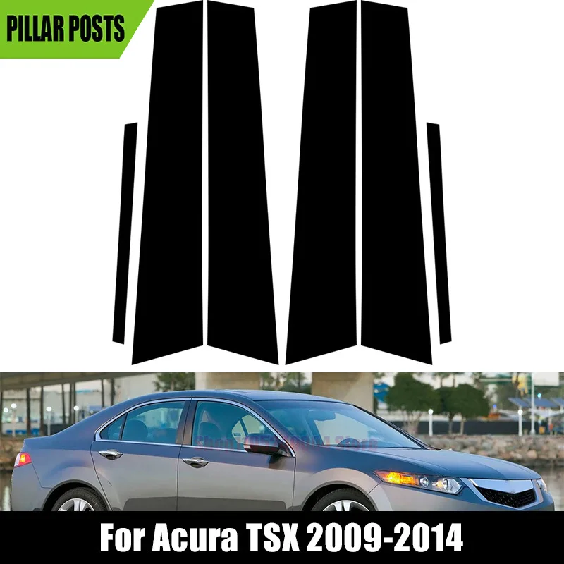 Car Window Pillar Posts Door Trim Cover Stickers Decal For Acura TSX 2009 2010 2011 2012-2014 Glossy Black Auto Accessory 6Pcs
Car Window Pillar Posts Door Trim Cover Stickers Decal For Acura TSX 2009 2010 2011 2012-2014 Glossy Black Auto Accessory 6Pcs