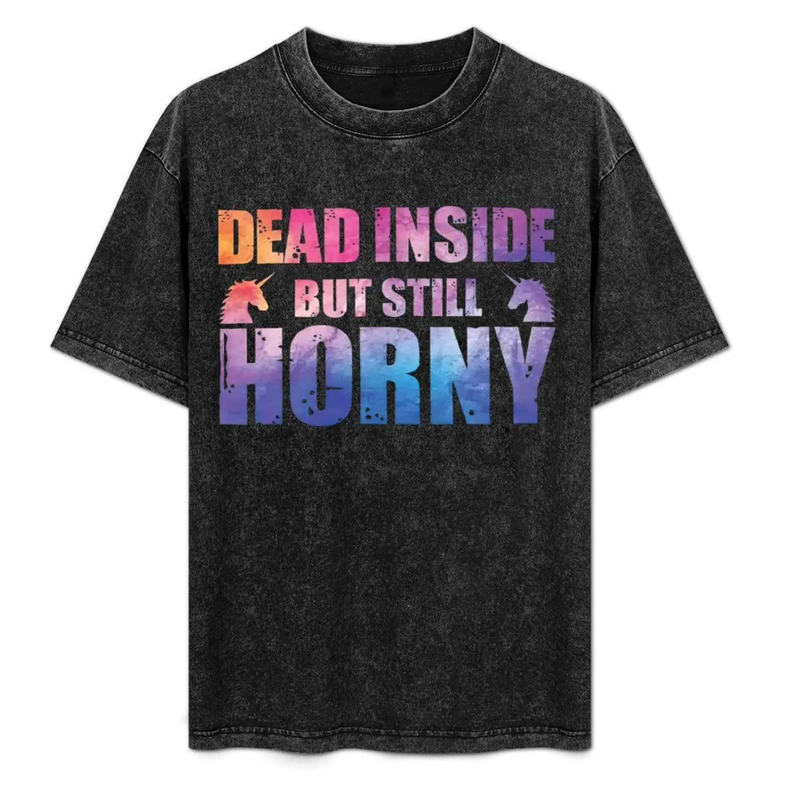 Dead Inside But Still Horny Unicorn T-Shirt Large Size Casual Tee Shirt
Dead Inside But Still Horny Unicorn T-Shirt Large Size Casual Tee Shirt
