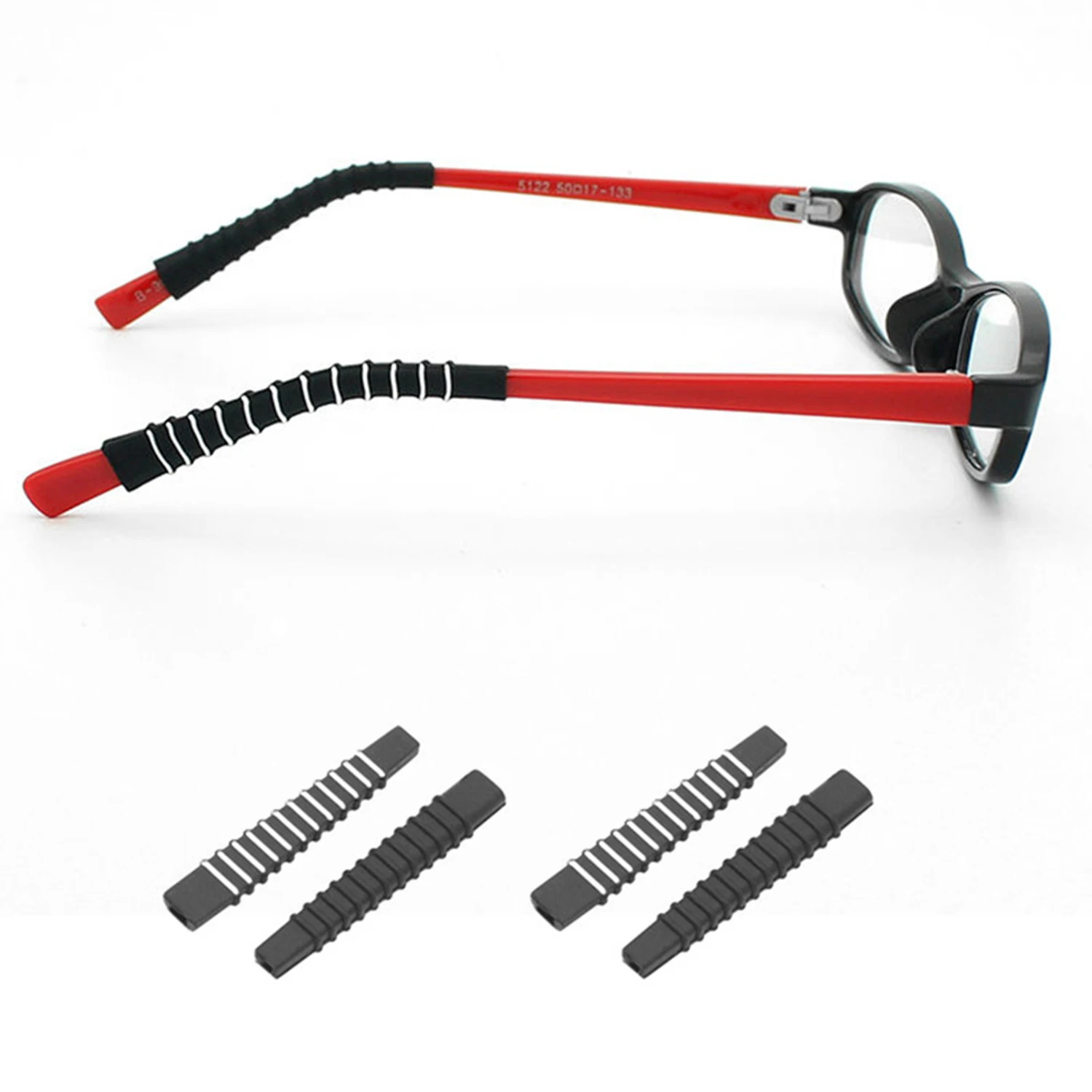 Silicone Anti-Slip Eyeglass End Tips Ear Sock Pieces Tube Sleeve Glasses Retainers Eyewear Comfort Replacement Tips Eyewear
Silicone Anti-Slip Eyeglass End Tips Ear Sock Pieces Tube Sleeve Glasses Retainers Eyewear Comfort Replacement Tips Eyewear