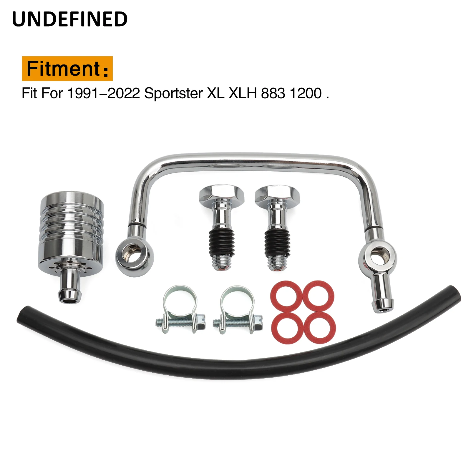Aluminum Crankcase Breather Bracket Kit for Harley Sportster XL 883 1200 1991-2022 Iron Forty-Eight SuperLow Roadster
Aluminum Crankcase Breather Bracket Kit for Harley Sportster XL 883 1200 1991-2022 Iron Forty-Eight SuperLow Roadster