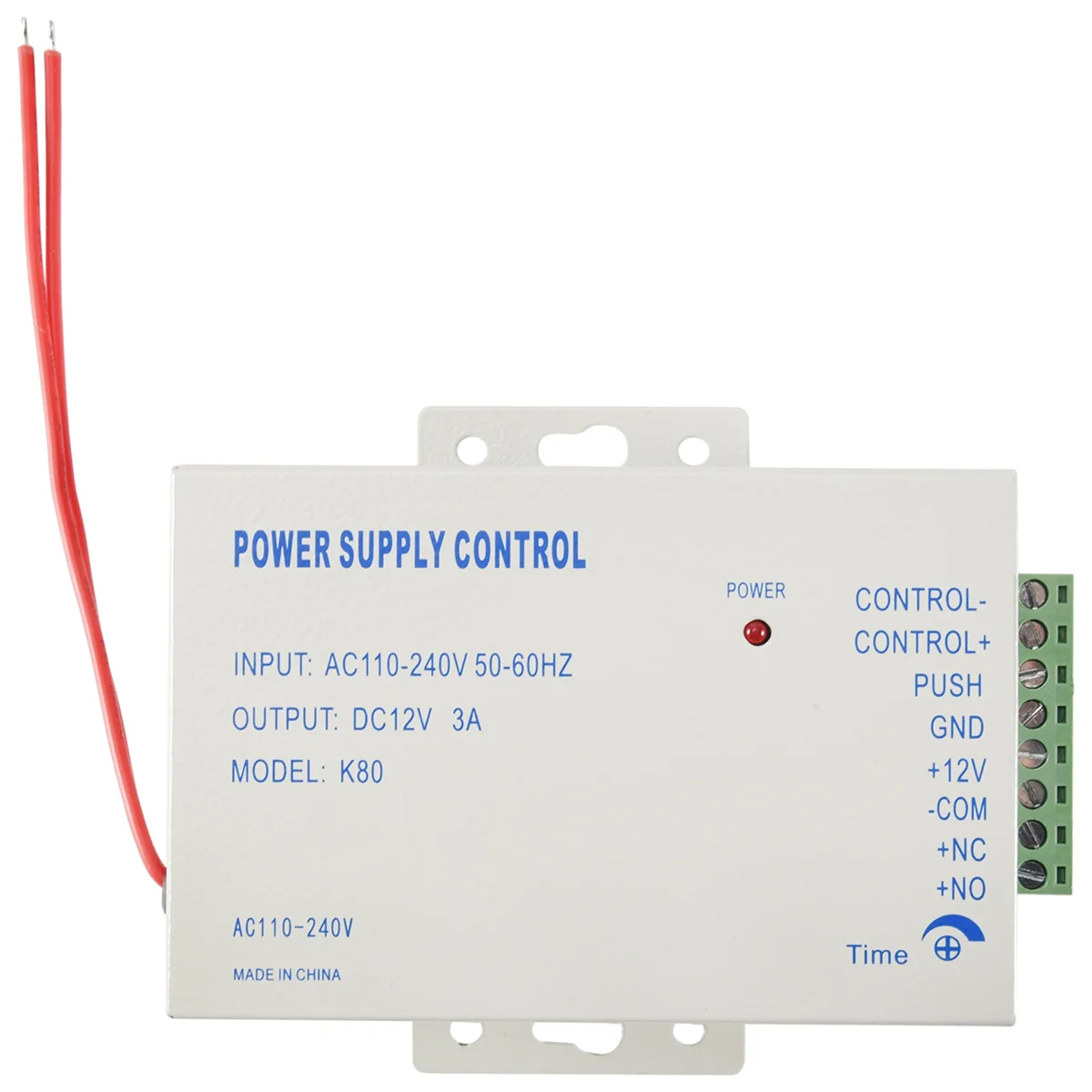 M18K-K80 Door Access System Electric Power Supply Control DC 12V 3A Miniature Power/Electric Lock Power/Access Control System
M18K-K80 Door Access System Electric Power Supply Control DC 12V 3A Miniature Power/Electric Lock Power/Access Control System