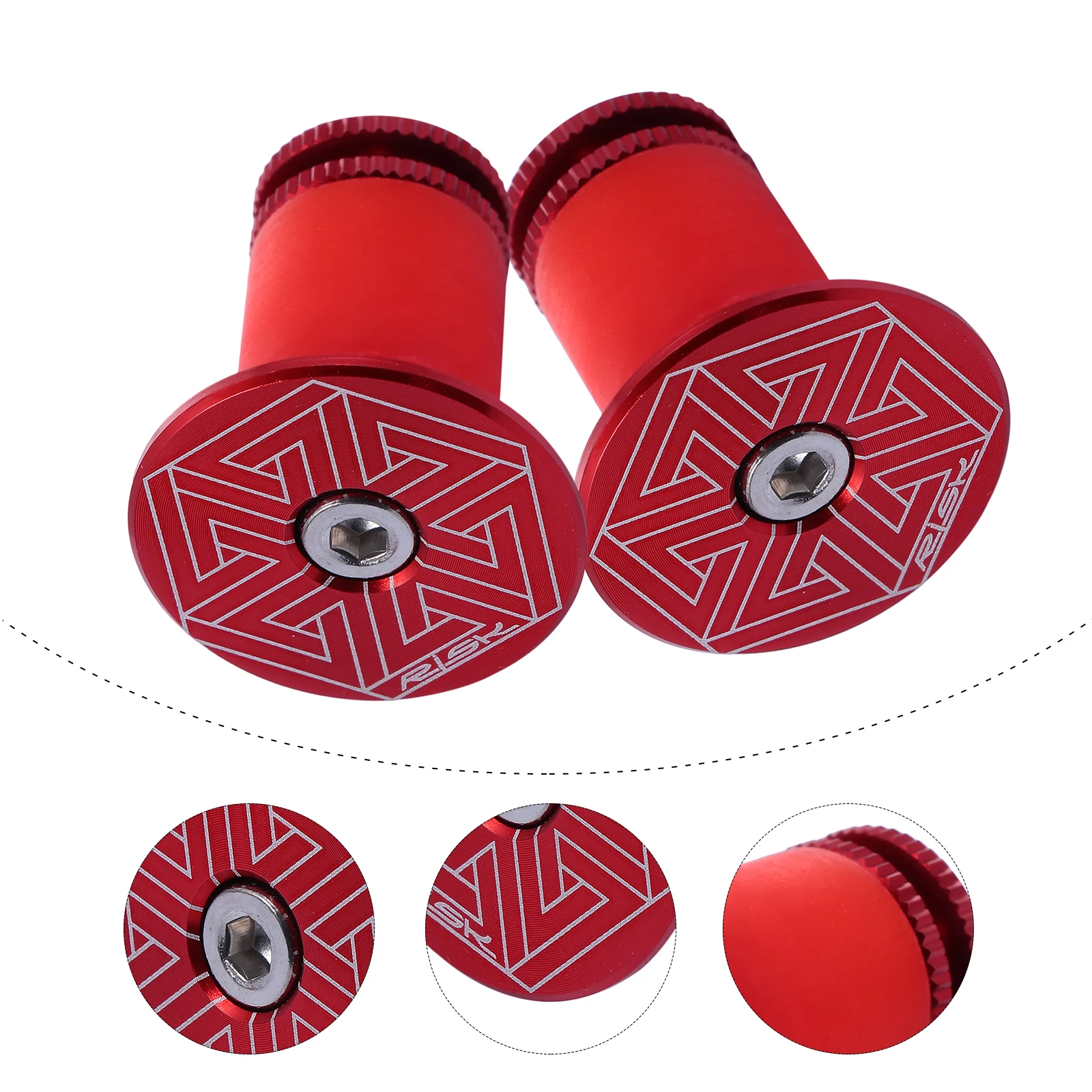 2 Pcs Aluminum Alloy Handlebar End Plugs for Mountain Bike 15 22 5mm Diameter Compatible Durable Cycling Supplies Bar Grips
2 Pcs Aluminum Alloy Handlebar End Plugs for Mountain Bike 15 22 5mm Diameter Compatible Durable Cycling Supplies Bar Grips