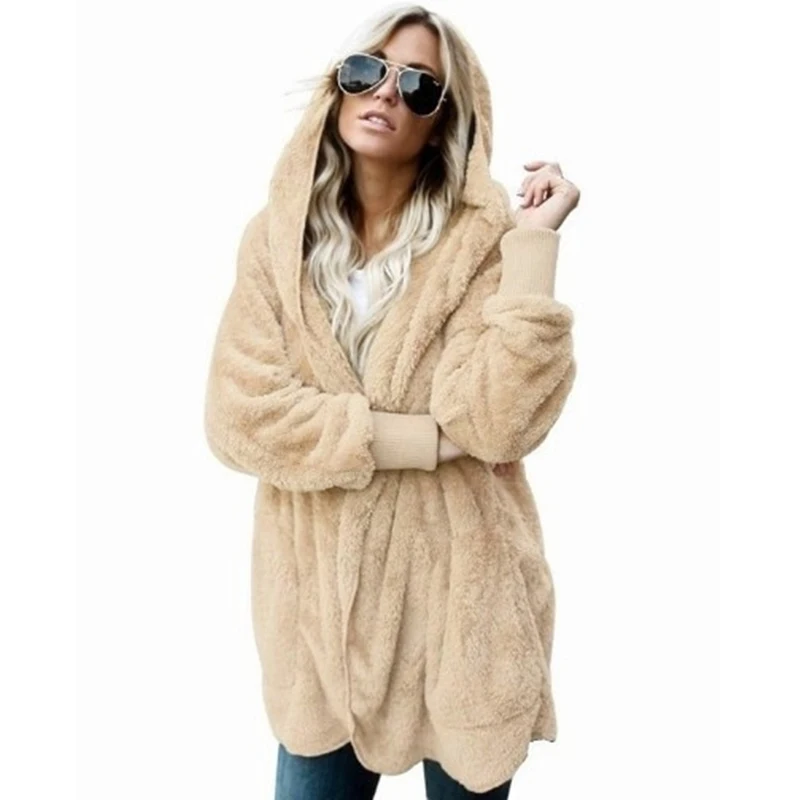 Women's Autumn Winter Zipper Furry Warm Double Sided Anti Fur Jacket Coat
Women's Autumn Winter Zipper Furry Warm Double Sided Anti Fur Jacket Coat