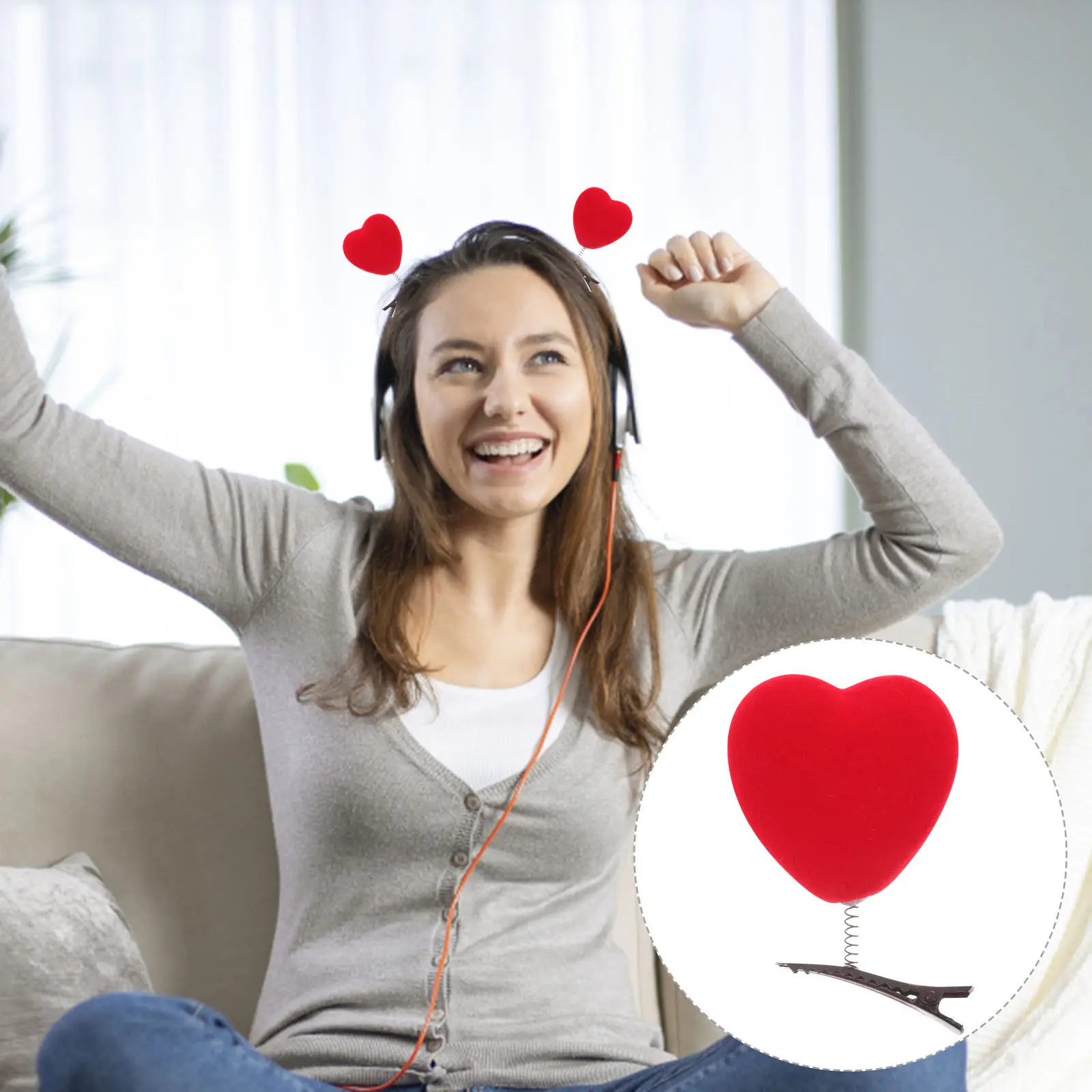 Набор из 10 заколок для волос в форме сердца, надежно фиксирующие пряди, для девочек и подростков, праздничные украшения для волос
Набор из 10 заколок для волос в форме сердца, надежно фиксирующие пряди, для девочек и подростков, праздничные украшения для волос