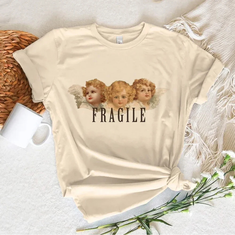 Angle Funny T-shirts Women Designer Manga T Shirt Female 2000s Streetwear Graphic Clothes Stretchy Crew Neck Youthful Elegant
Angle Funny T-shirts Women Designer Manga T Shirt Female 2000s Streetwear Graphic Clothes Stretchy Crew Neck Youthful Elegant