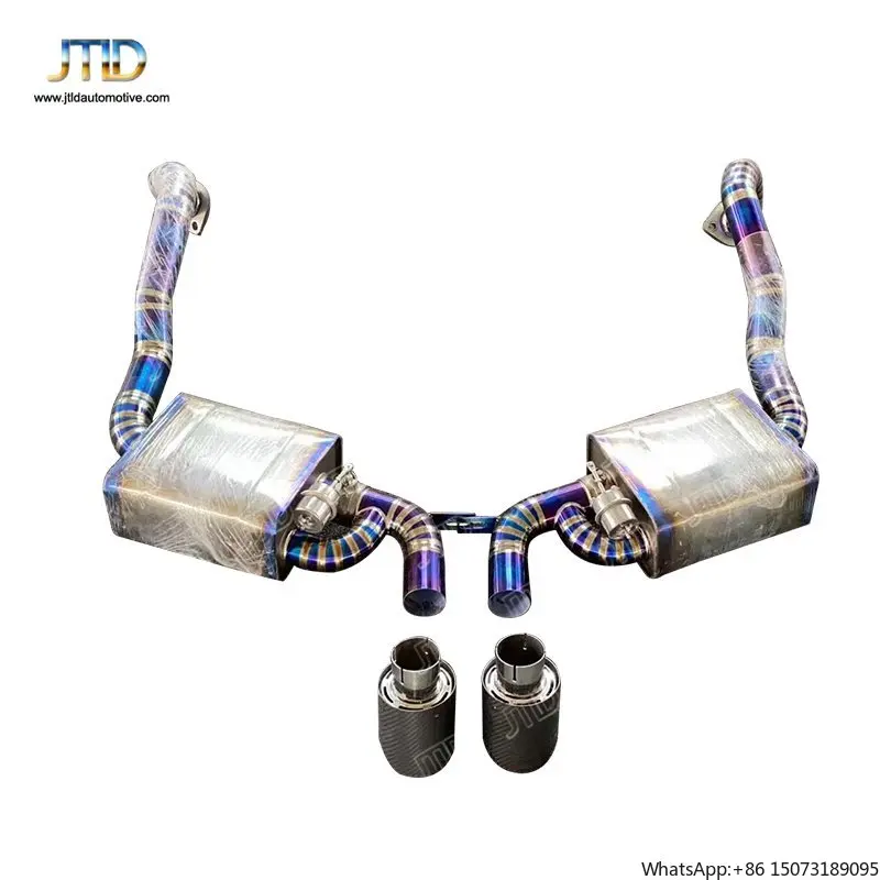 Высокопроизводительная титановая выхлопная система Valvetronic Catback для Porsche 981 3.4L 2013 года
Высокопроизводительная титановая выхлопная система Valvetronic Catback для Porsche 981 3.4L 2013 года