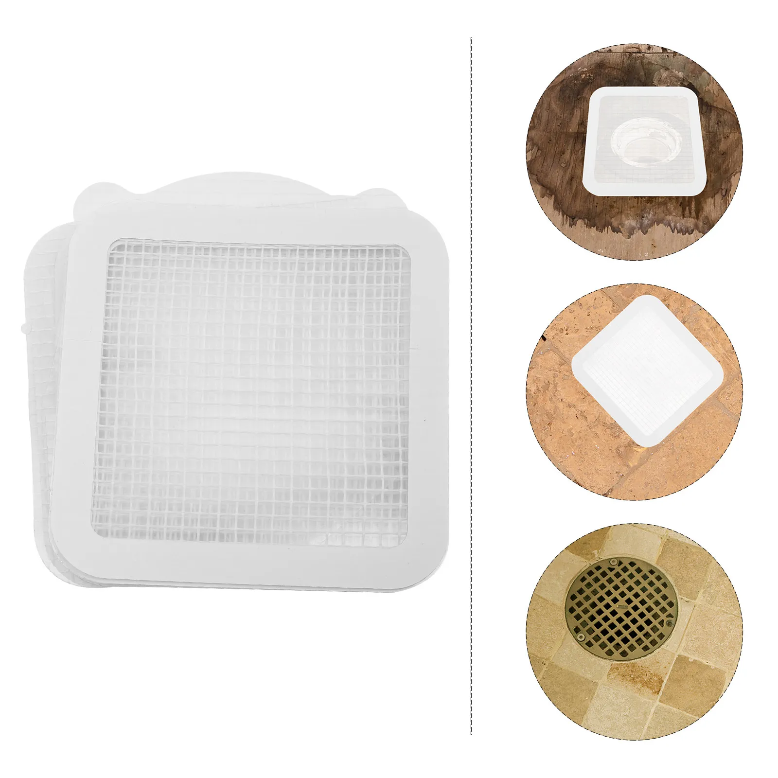 20Pcs Drain Filter Sticker Floor Drain Hair Blocking Filter Sticker Easy Paste Kitchen Bathroom Sink Anti-Clogging Cover
20Pcs Drain Filter Sticker Floor Drain Hair Blocking Filter Sticker Easy Paste Kitchen Bathroom Sink Anti-Clogging Cover