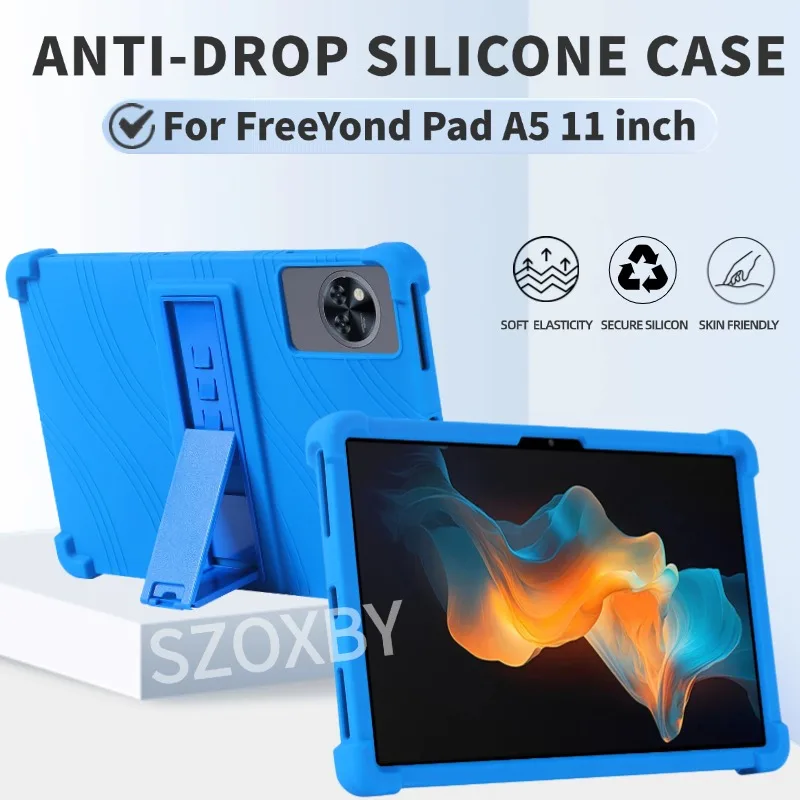 For FreeYond Pad A5 11 inch Tablet Cover PC Adjustable Kickstand Funda with 4 Shockproof Airbags Kids Safety Cover
For FreeYond Pad A5 11 inch Tablet Cover PC Adjustable Kickstand Funda with 4 Shockproof Airbags Kids Safety Cover