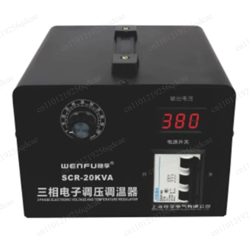 Solid state voltage regulator 380v three-phase electronic thyristor regulator high power voltage regulator 0-380v thermostat
Solid state voltage regulator 380v three-phase electronic thyristor regulator high power voltage regulator 0-380v thermostat